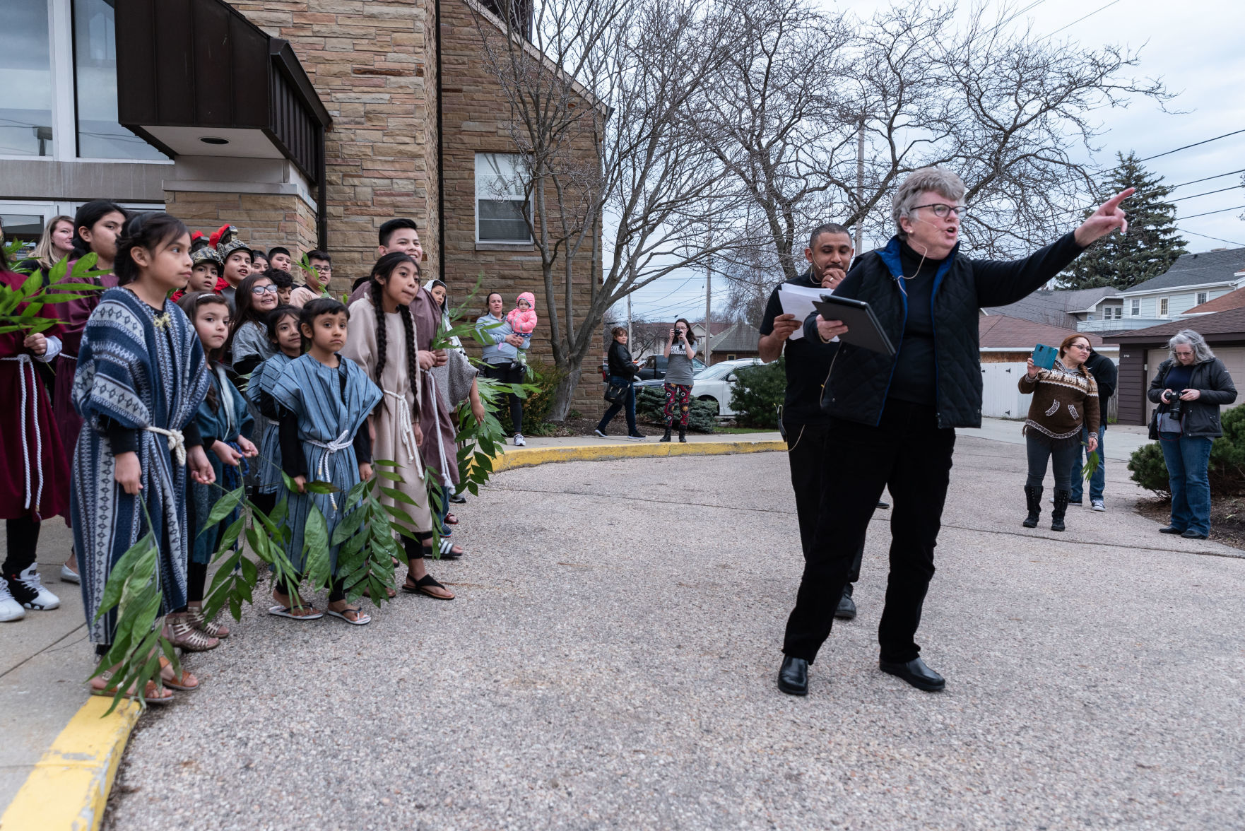 Emaus Lutheran hosts walk of the passion